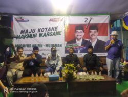 Warga RW 10 Antusias Sapa Machfud Arifin Meski Hujan Mengguyur