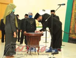 Walikota Probolinggo Habib Hadi Zainal Abidin Lantik Asisten Ekonomi & Pembangunan