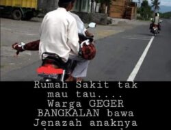Bawa Jenazah Anak Dengan Motor, Mannan Di Tawari Uang 80 Juta Agar Tidak Lapor