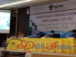 Gandeng BKPM, Faisol Riza Sosialisasi UU Ciptaker di Probolinggo