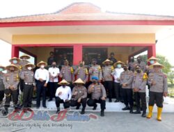 Kapolda Jatim Resmikan Pos Penjagaan Mako Sat Brimob