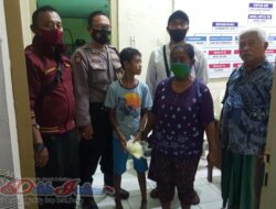 Polsek Sukolilo Bangkalan Antar Bocah 11 Tahun Asal Surabaya Tersesat Di Madura