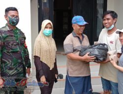 Lurah Rongtengah Turun Tangan, Distribusikan Bantuan Nasbung Kepada Warganya