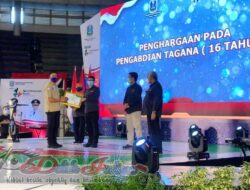 Acara HKSN Di DBL Surabaya, Staf Linjamsos PSKBA Dinsos Jatim Raih Penghargaan Dalam Penanggulangan Bencana