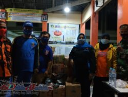 Banjir Gresik Lumpuhkan Belasan Desa, Tagana Buka Layanan DU Di Kecamatan Benjeng