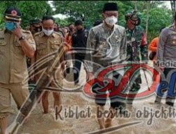 Luapan Air Sungai Madiun Rendam Dua Kecamatan di Ngawi Timur