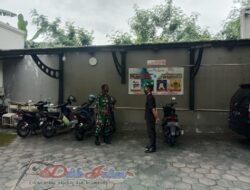 Sertu E. Lau We Amankan Ibadah Di Gereja GKKI