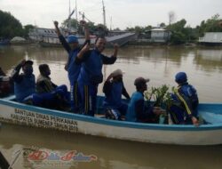 Gandeng Jejaring Sosial, Tagana Bersama KSB Antisipasi Bencana Rob dan Erosi