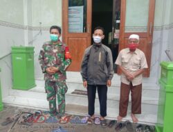 Jelang Kepulangan Ustadz ABB, Babinsa Tipes Komsos Dengan Ta’mir Masjid Baitussalam
