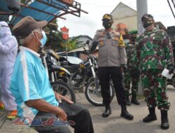 Dandim Bersama Waka Polres Boyolali Pimpin Langsung Operasi Yustisi