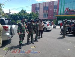 Sinergitas TNI Polri dan Linmas Wilayah Serengan Dalam Edukasi PPKM