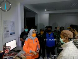 Didampingi Tagana, Wabup Lumajang Himbau Warga Tetap Tenang Di Rumah