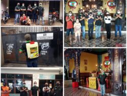 Putus Penyebaran Covid 19, Kalem AE Baksos Semprot Disinfektan