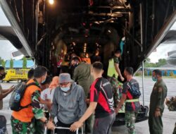 Dukung Percepatan Pemulihan Bencana Alam, TNI AU Angkut Personel Dan Bantuan