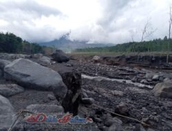 Semeru Gempa Letusan Berkali-kali, Tagana Lumajang Siaga Dan Lakukan Assesmen
