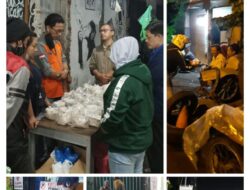 Jumat Mulia, NKC Istiqomah Bagi-bagi Nasbung Tukang Becak dan Duafa