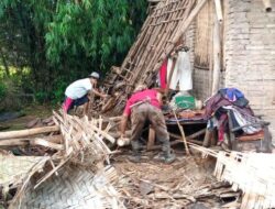 Tagana Lakukan Assesment Rumah Ambruk Penderita Stroke