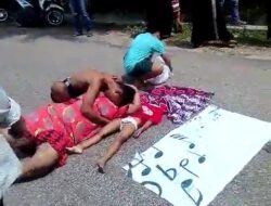 Nyabrang Tiba-tiba Bocah 4 Tahun Di Hantam Pickup