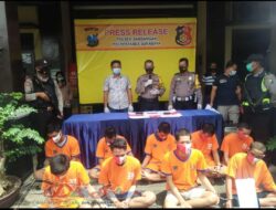 Polsek Jambangan Ringkus 9 Tersangka Penyalahgunaan Narkoba