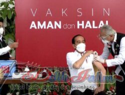 Jokowi Jadi Orang Pertama Yang Di Suntik Vaksin Pagi Ini