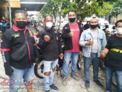 Komunitas Motor RX King Raja Surabaya Bersatu Peduli Korban Bencana