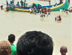 Cuaca Extrim Pecahkan Perahu Nelayan, Tagana Sumenep Terlibat Pencarian Korban