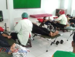Sebanyak 131 Kantong, Lintas Komunitas Ngawi Giat Donor Darah