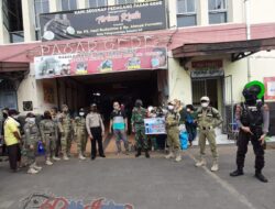 Begini Cara Danramil 04/Jebres Dalam Melaksanakan Operasi Yustisi