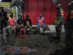 Gelar Patroli, Pelda Umar Berharap Masyarakat Disiplin Terapkan Prokes