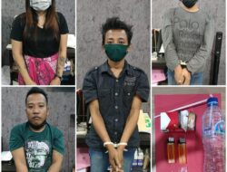 Asyik Pesta, 4 Budak Narkoba Berhasil Di Ringkus Polsek Asemrowo