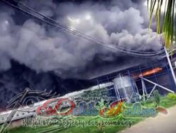 Kandang Ayam Seluas 1440 M2 Kec. Wonorejo Hangus Terbakar