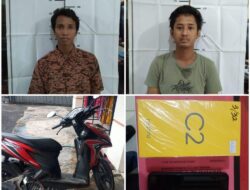 Buron 8 Bulan, Dua Bandit Amatir Di Ringkus Polsek Semampir