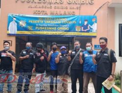 Tagana Kota Malang Jalani Vaksinasi