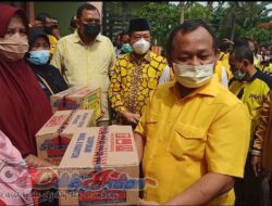Golkar Jatim, Salurkan Ratusan Bantuan Korban Banjir Dringu
