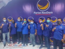 Anugrah Ariyadi PDI-P Resmi Berlabuh Ke Nasdem Bersama Tiga Tokoh PSI