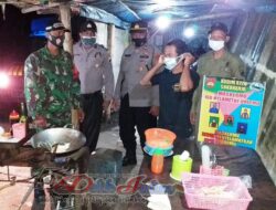 Himbau 5M Dan Bagi Masker, Koramil 12/Bendosari Bersama Tiga Pilar Kec. Bendosari