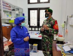 Wujud dan Cara Nyata Babinsa Kratonan Mutus Mata Rantai Covid-19