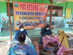 Pastikan Kesehatan Warga Dringu, Dinkes Probolinggo Siapkan Posko