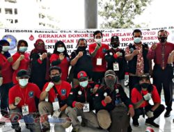 LSM GANN DPC Surabaya Gandeng ALL Komunitas Bakti Sosial Donor Darah