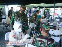 Setelah Jalani Vaksinasi TNI Ajak Masyarakat Tidak Takut Divaksin