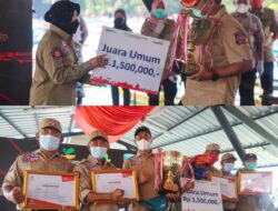 Kontingen Jatim Sukses Pertahankan Gelar Juara Ajang Jambore Harlah Tagana 17