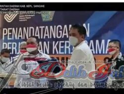 Pra Migran ke Jepang, Bupati Sangihe Teken MOU dengan BP2MI