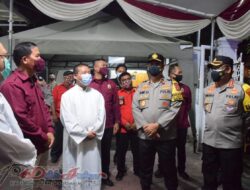 Wakapolda Cek Pengamanan Ibadah Jumat Agung & Persiapan Pengamanan Paskah di Sidoarjo