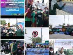 Hari Air Sedunia, Gabungan Komunitas Bersihkan Pesisir Pantai Suramadu