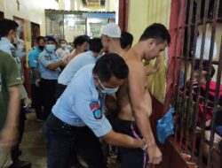 Lapas Kelas II A Labuhan Ruku Gelar Razia Gabungan