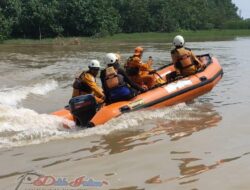 Pantang Menyerah, Tim Gabungan Tagana Dan SAR Lanjutkan Pencarian Misrin Balia