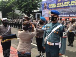 Kapolres Pelabuhan Tanjung Perak Pimpin Apel Pasukan Operasi Keselamatan Semeru 2021