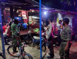 Sasar Kerumunan Di Malam Hari, Aparat Nguter Himbau Warga Patuhi PPKM