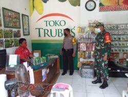 Toko Pertanian Jadi Sasaran Penerapan PPKM Babinsa dan Bhabinkamtibmas
