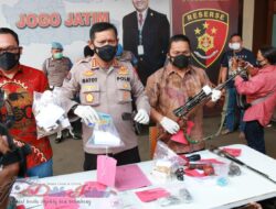 Perakit Senpi Ilegal Berhasil Diamankan Polda Jatim